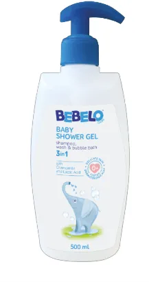 Bebelo Gel de dus 3in1, 500ml
