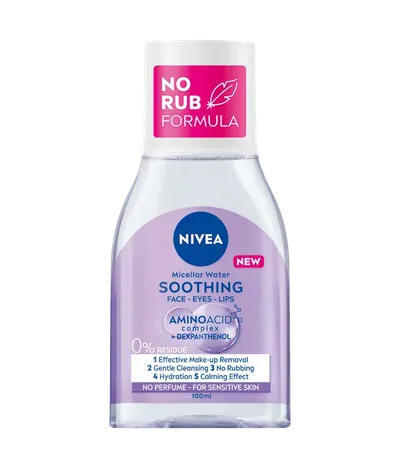 Apa micelara cu efect calmant pentru ten sensibil, 100ml, Nivea