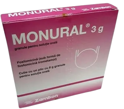Monural pulbere orala, 3g, Zambon