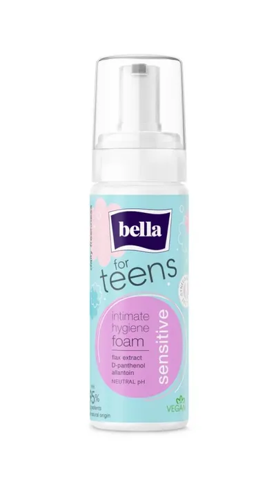 BELLA FOR TEENS SENSITIVE INTIMATE HYGIENE FOAM 150 ML