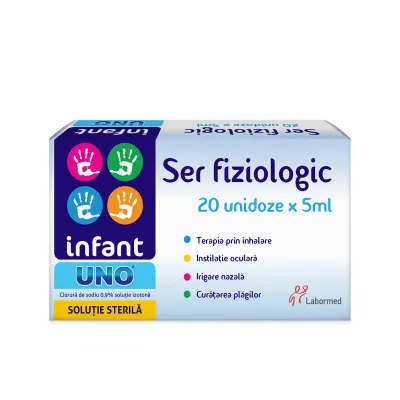 Ser Fiziologic Infant Uno, 20 monodoze x 5ml, Labormed Pharma