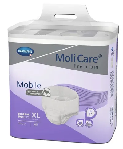 Chilot pentru incontinență MoliCare Premium Mobile 8 Drops XL, 14 bucăți, Hartmann