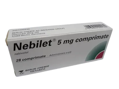 Nebilet 5 mg x 28 comprimate