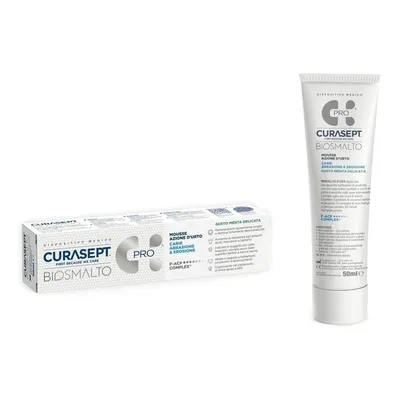 Mousse pentru Remineralizare Intensivă Biosmalto Caries, 50 ml, Curasept
