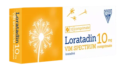 Loratadin 10mg, 10 comprimate, Vim Spectrum