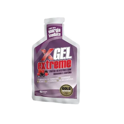 Gel Extreme guarana fructe de padure, 40g, Gold Nutrition