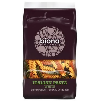 Fusilli Tricolore din grau dur Bio 500g, Biona