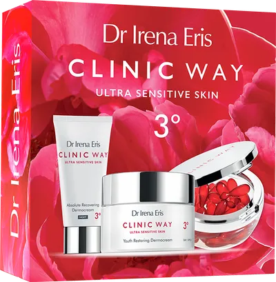 Set Crema de zi + noapte + capsule 3°, Dr. Irena Eris Clinic Way