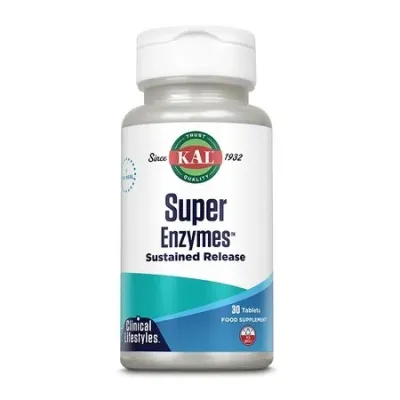 Super Enzymes, 30 tablete, Secom