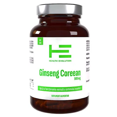 Ginseng Coreean, 60 capsule, Health Evolution
