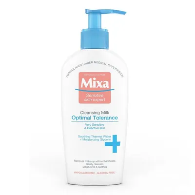 Lapte demachiant Optimal Tolerance, 200ml, Mixa