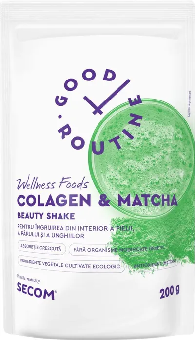 SECOM COLAGEN SI MATCHA BEAUTY SHAKE 200G