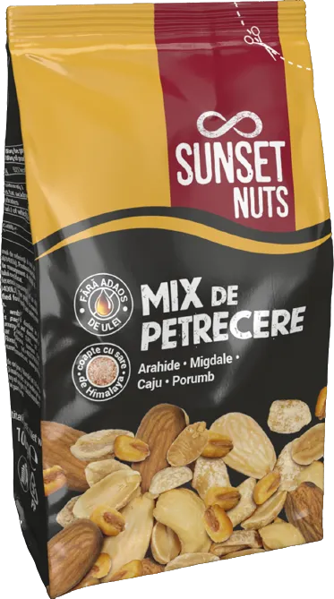 Mix de petrecere, 100g, Sunset Nuts