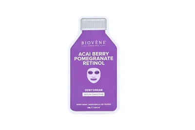 Masca servetel anti-age cu Acai si Retinol, 25ml, Biovene
