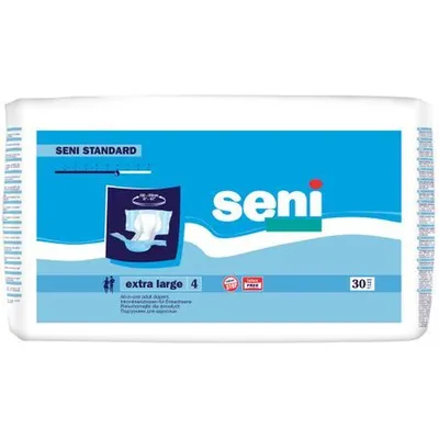 Scutece pentru adulti Standard, Extra Large, 30 bucati, Seni