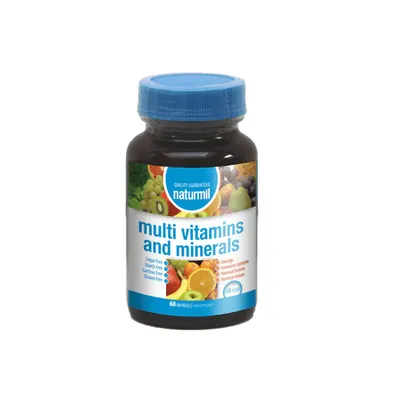 Multi Vitamins and Minerals 60 capsule Naturmil