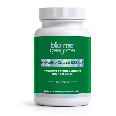 N-Acetil L-Cisteina, 500mg+, 30 capsule, Biome