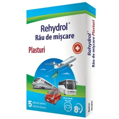 REHYDROL RAU DE MISCARE 5 PLASTURI