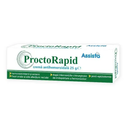 Crema ProctoRapid, 25 g, Assista