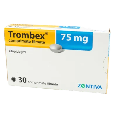 Trombex 75mg, 30 comprimate filmate, Zentiva