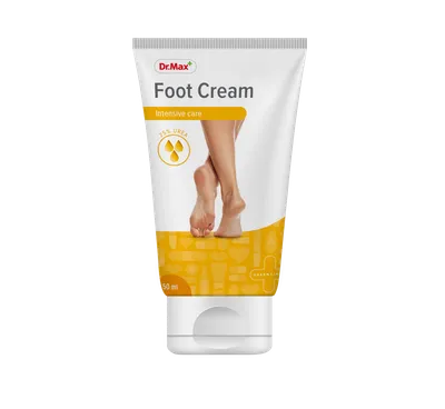 Dr. Max Crema pentru picioare cu 25% uree, 50ml