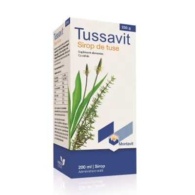 Sirop de tuse Tussavit, 250 g, Montavit