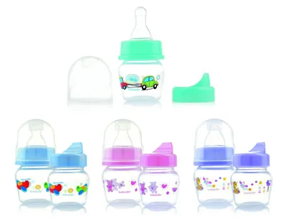 Biberon si canita pentru 0-6 luni 20301, 30ml, Bebe D' Or
