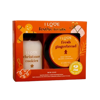 Set Mini Duo Box Festive Treats, 1 bucata, I Love Cosmetics
