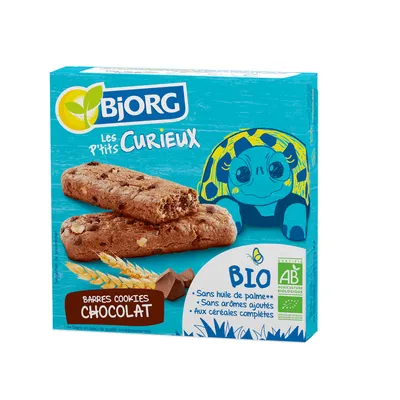 Biscuiti eco cu ciocolata, 140g, Bjorg