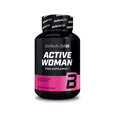 active Woman, 60 tablete, BioTech USA