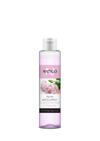 Apa micelara cu extract de bujor, 250ml, Natigo
