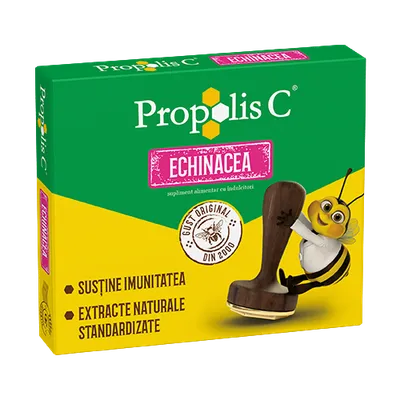 Propolis C Plus Echinacea, 20 comprimate, Fiterman