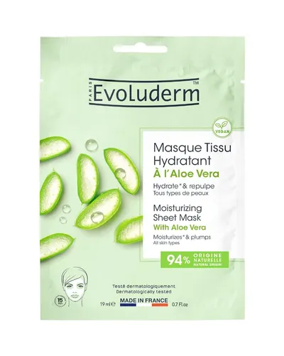Masca hidratanta Aloe Vera, 19ml, Evoluderm