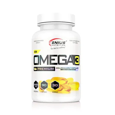 Omega-3, 90 capsule, Genius Nutrition