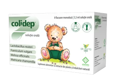 Colidep Sirop, 8 monodoze, Dr.Phyto
