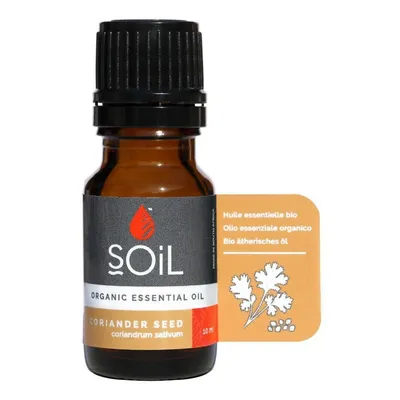 Ulei Esential seminte de Coriandru 100% Organic Ecocert, 10ml, Soil