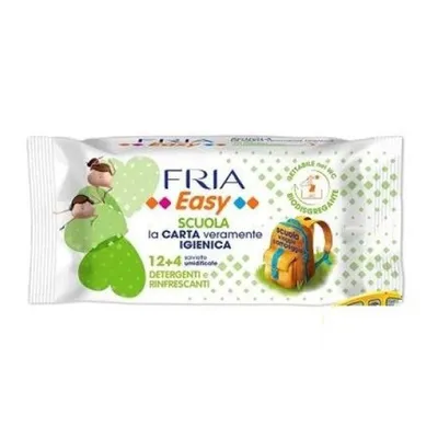Hartie igienica umeda pentru copii Easy, 16 bucati, Fria