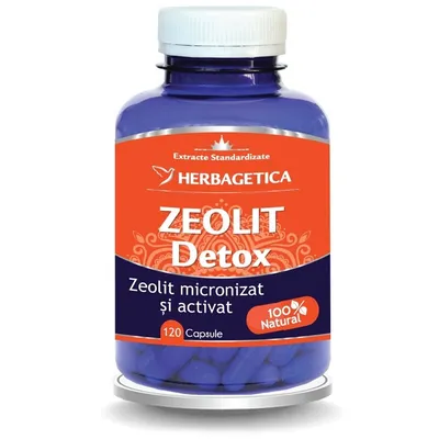 ZEOLIT DETOX 120 CAPSULE HERBAGETICA