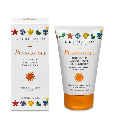 L'Erbolario After-Sun Piccolosole pentru copii, 125ml