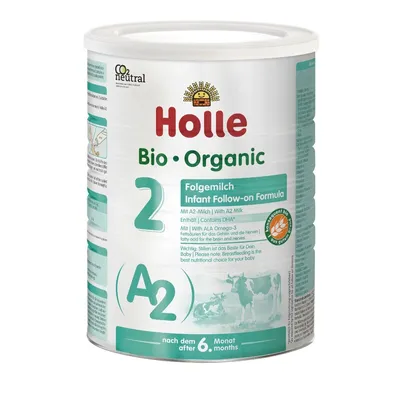 Lapte praf pentru sugari A2 Formula 2, 800g, Holle Baby Food