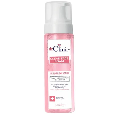SPUMA DE CURATARE PENTRU FATA 160ML DR CLINIC
