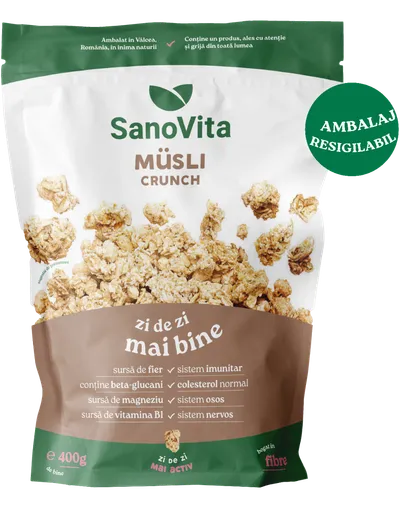 Musli Crunch, 400g, SanoVita