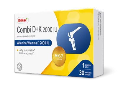 Dr.Max Combi D+K 2000 UI, 30 capsule moi