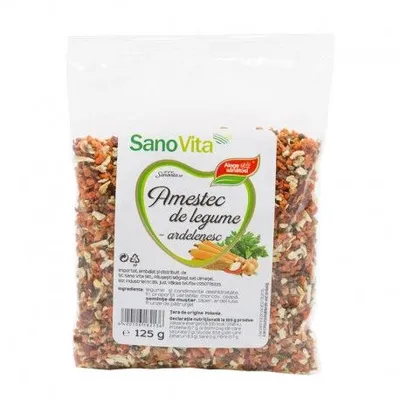 Amestec de legume ardelenesc, 125g, SanoVita
