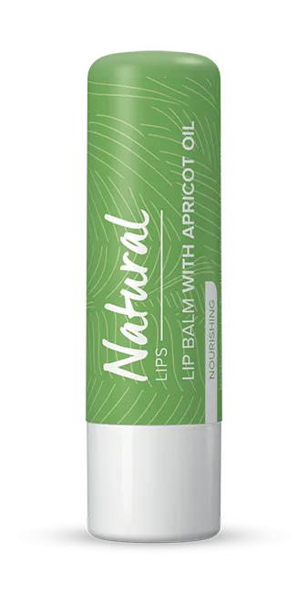 Dr. Max Natural Balsam de buze cu ulei de caise, 4.8g