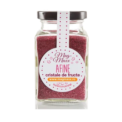 Cristale de fructe afine MagMaxx, 90g, AMT Health