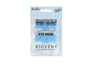 Masca pentru zona ochilor Sweet Delight, 2 bucati, Biovene