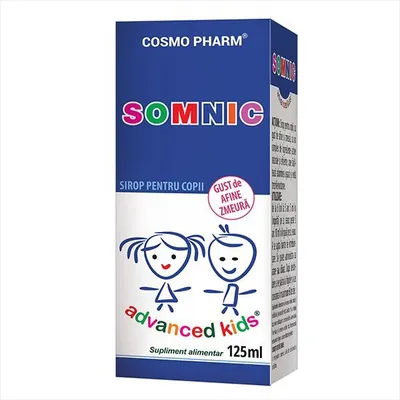 Sirop Somnic, 125ml, Cosmopharm