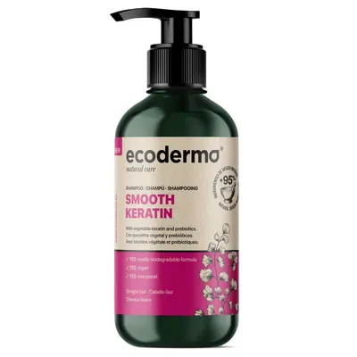 Sampon pentru netezirea parului, 500ml, Ecoderma