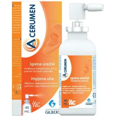 A-Cerumen spray igiena urechi, 40 ml, Biessen Pharma